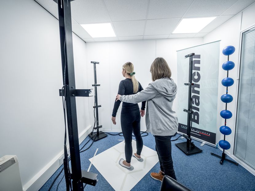 Bianchi team colours on kit using innovative materials