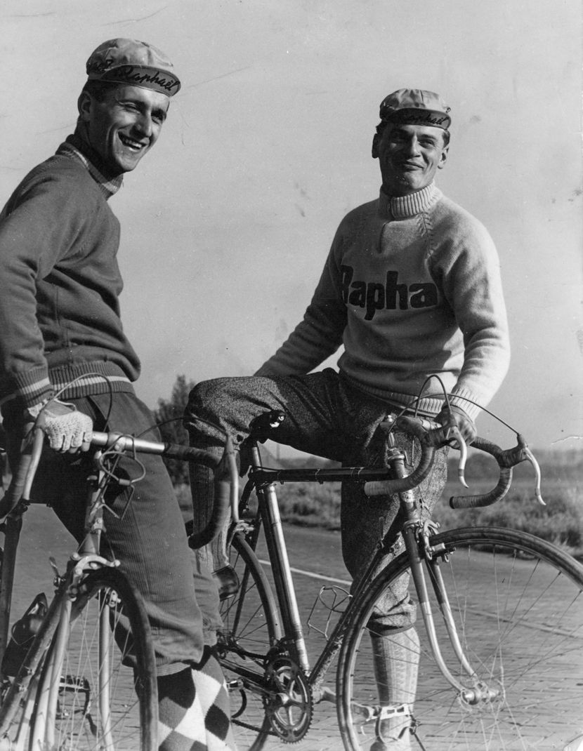 Simpson takes a break from training with Dutch team mate Jo De Haan