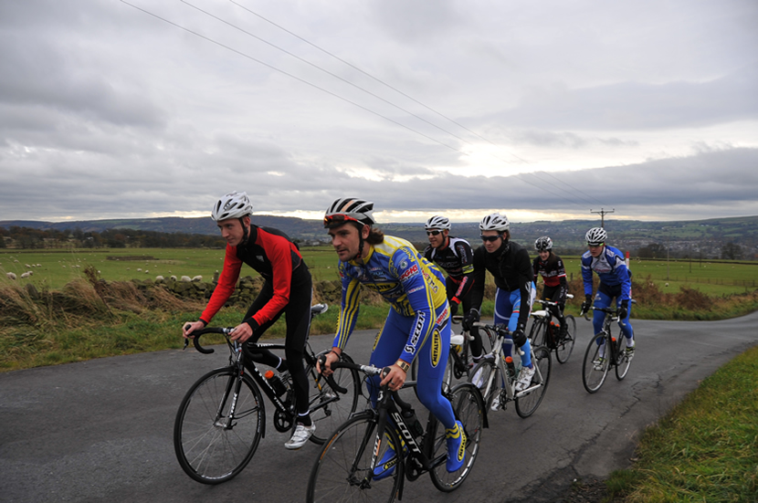 Image of Leeds chaingang with Josh Edmondson